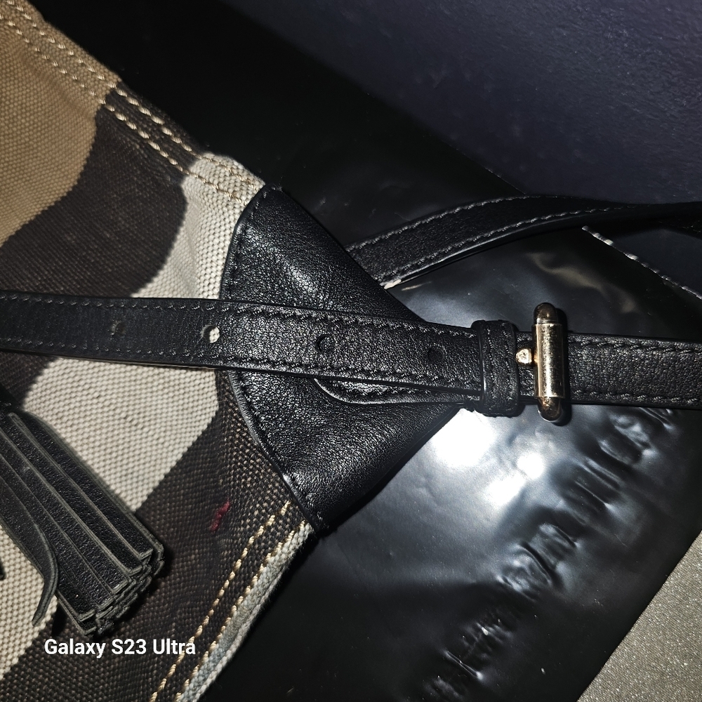 BURBERRY Overdyed Canvas Mega Check Medium Chiltern Backpack - Picture 4 of 11